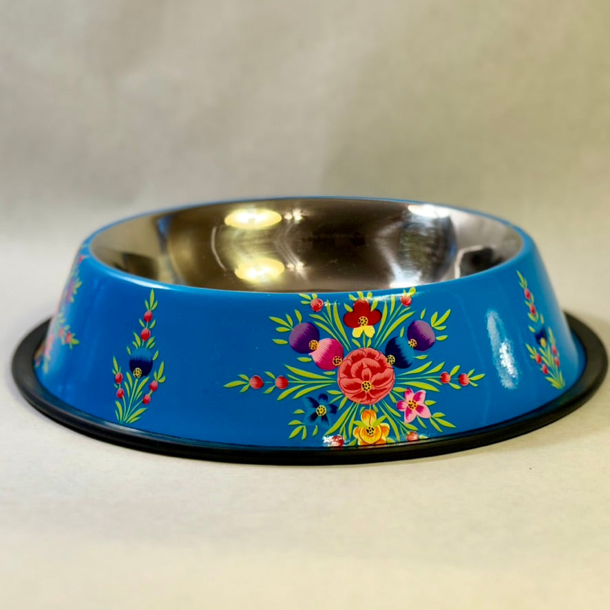 Hand Painted Dog Bowl