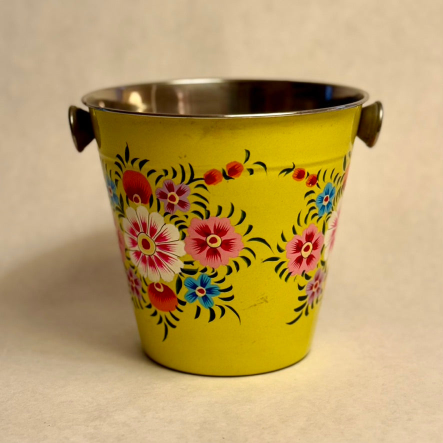 Hand Painted Ice Bucket