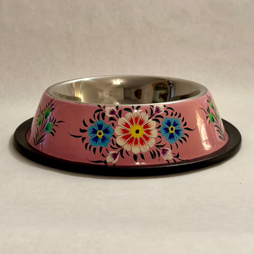 Hand Painted Dog Bowl