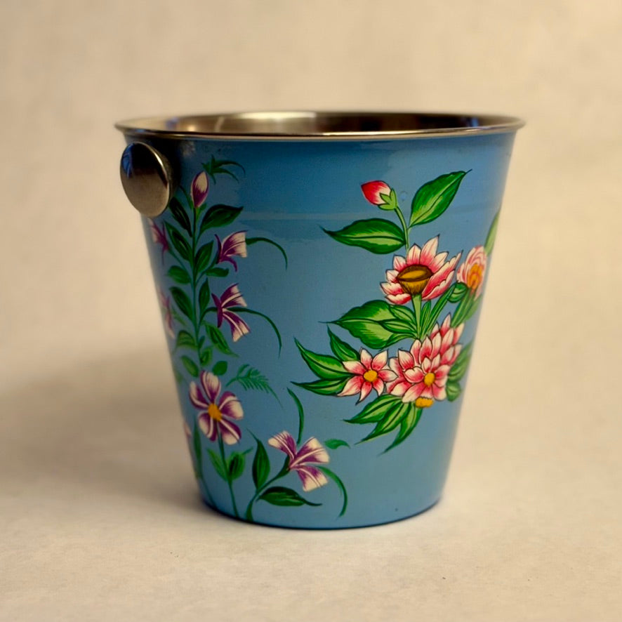 Hand Painted Ice Bucket