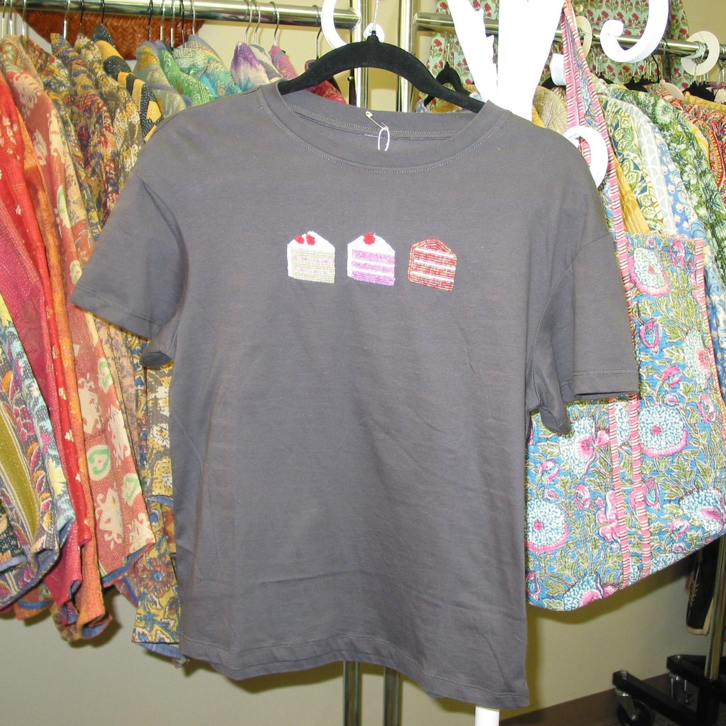Hand Beaded T-Shirt