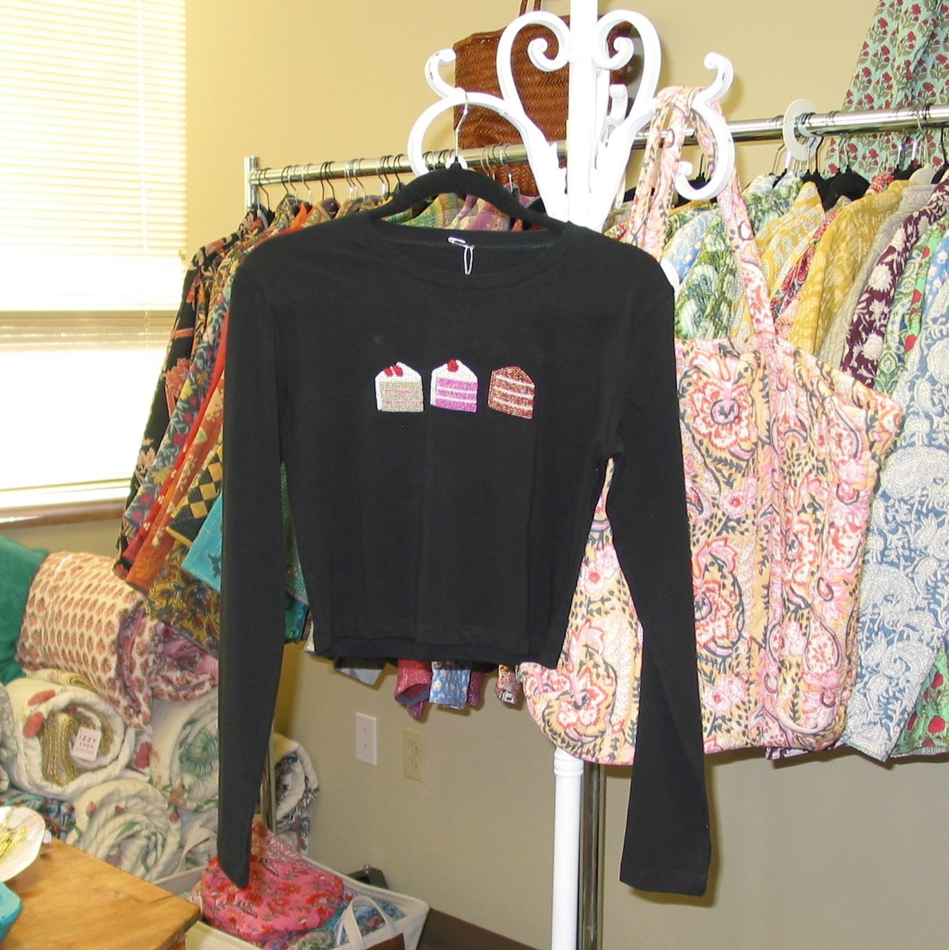Hand Beaded T-Shirt