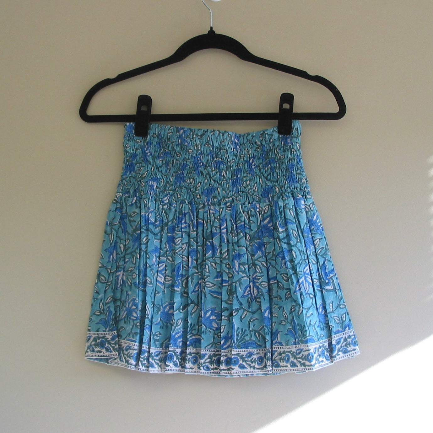 Hand Block Printed Mini Skirt