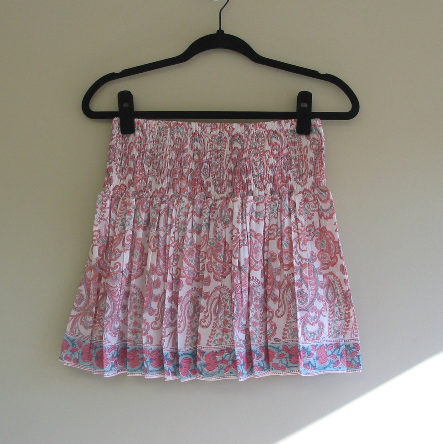 Hand Block Printed Mini Skirt