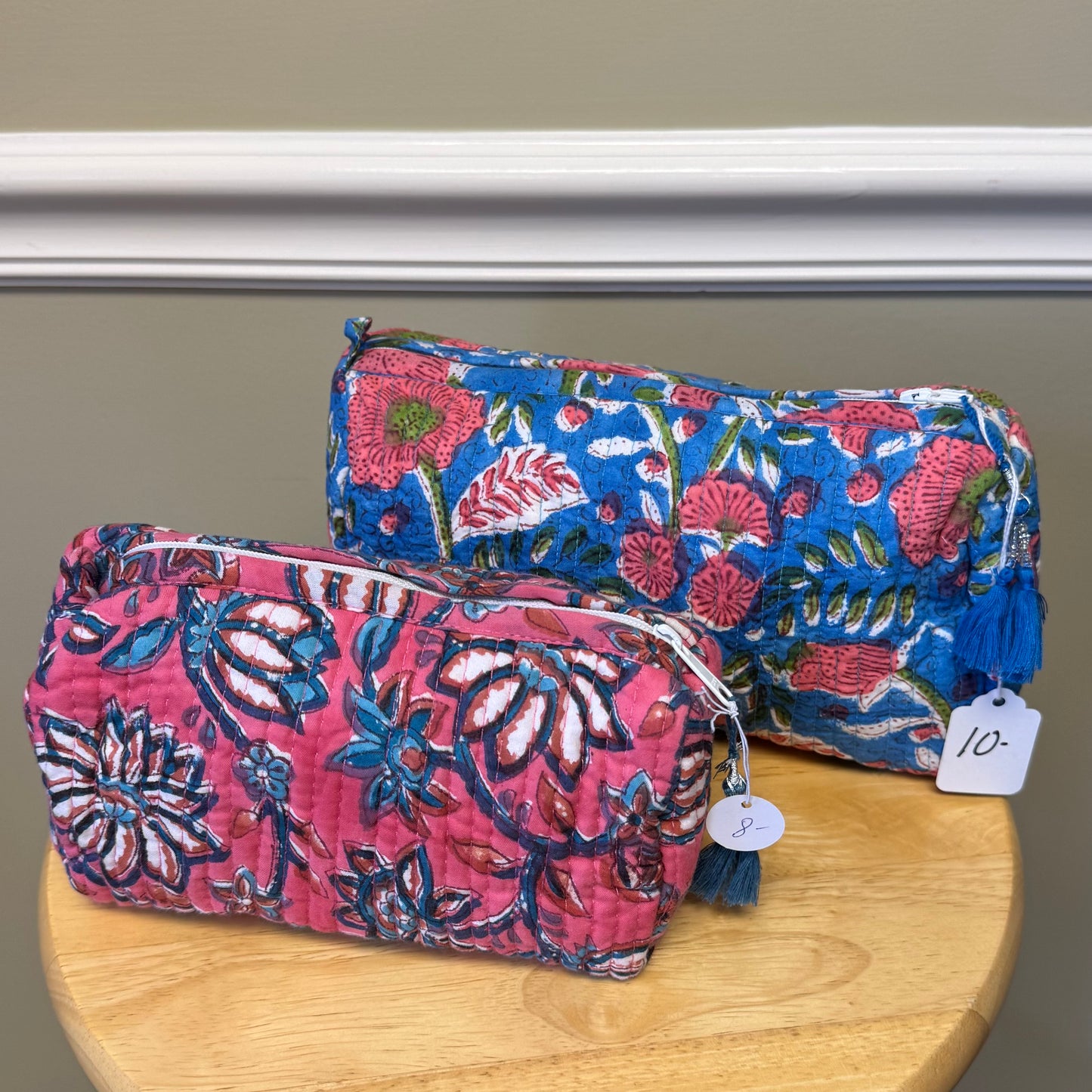 Block Printed Pouch