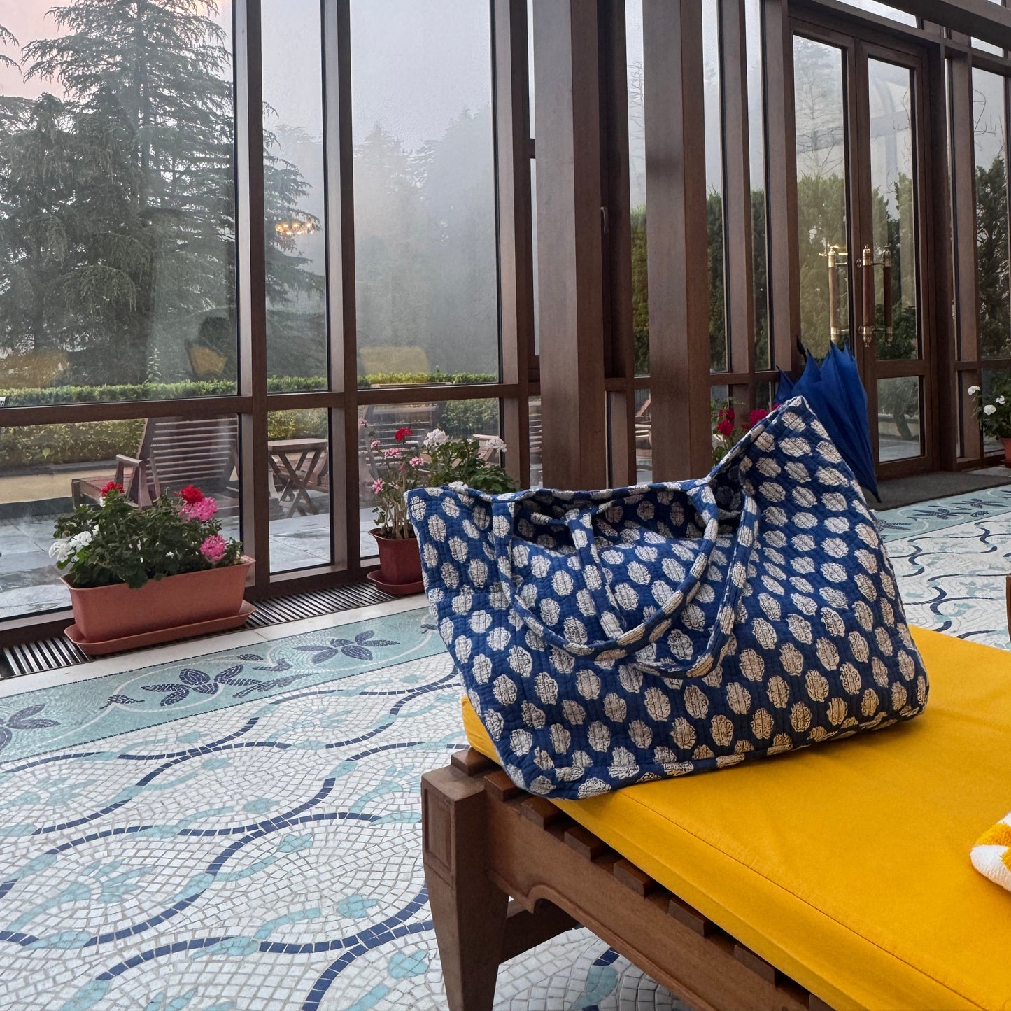 Quilted Tote Bag