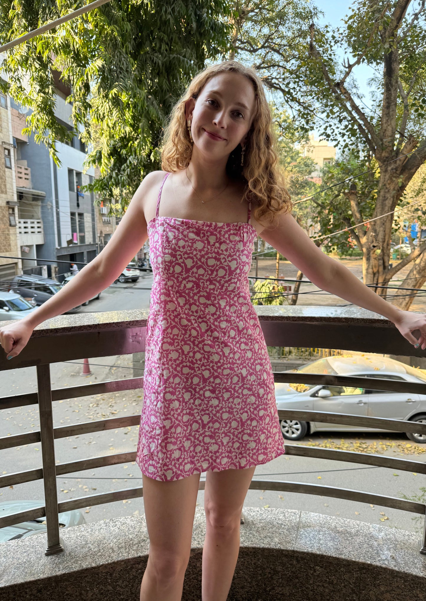 Molly Hand Block Printed Dress