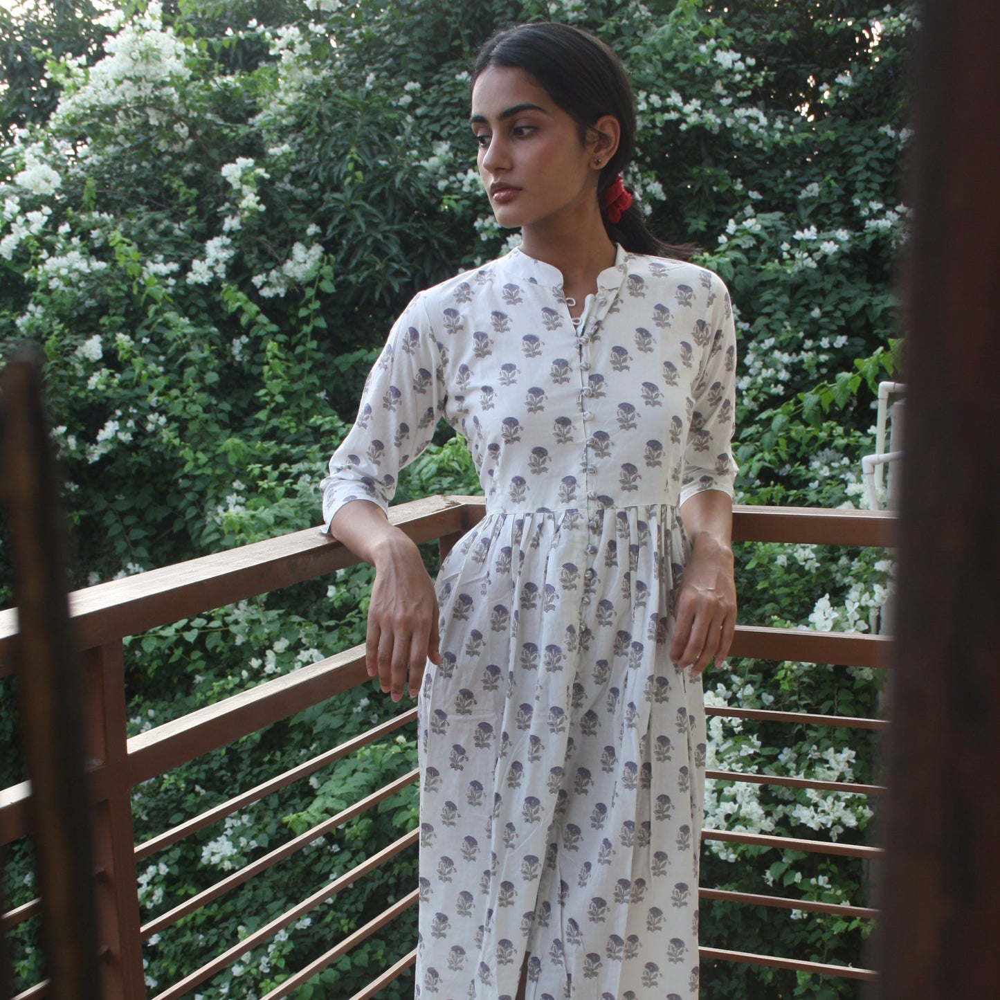 Kit Hand Block Printed Dress