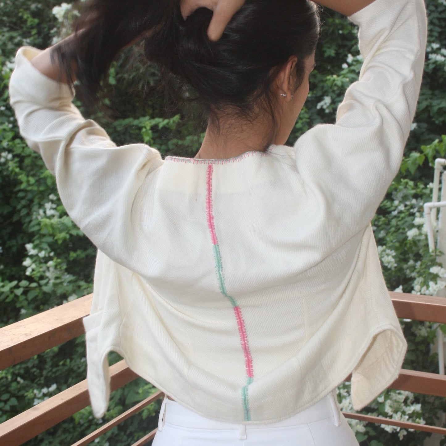 Ellery Hand Embroidered Yak Wool Sweater