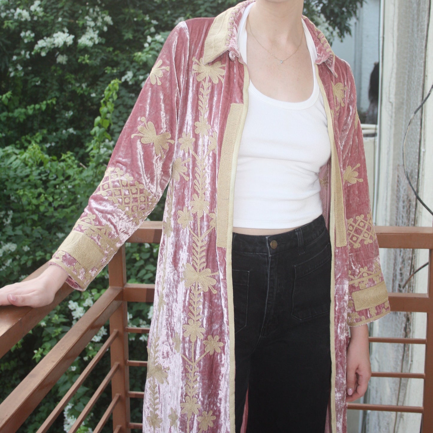 Sibila Velvet Duster
