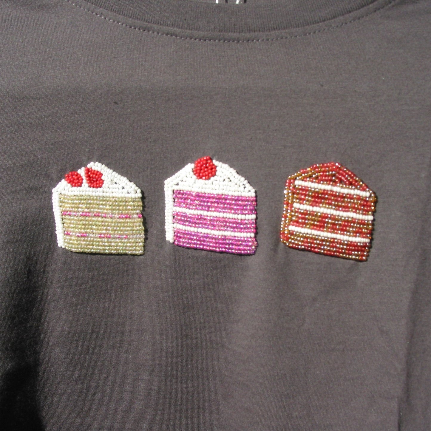 Pastries Beaded Shirt