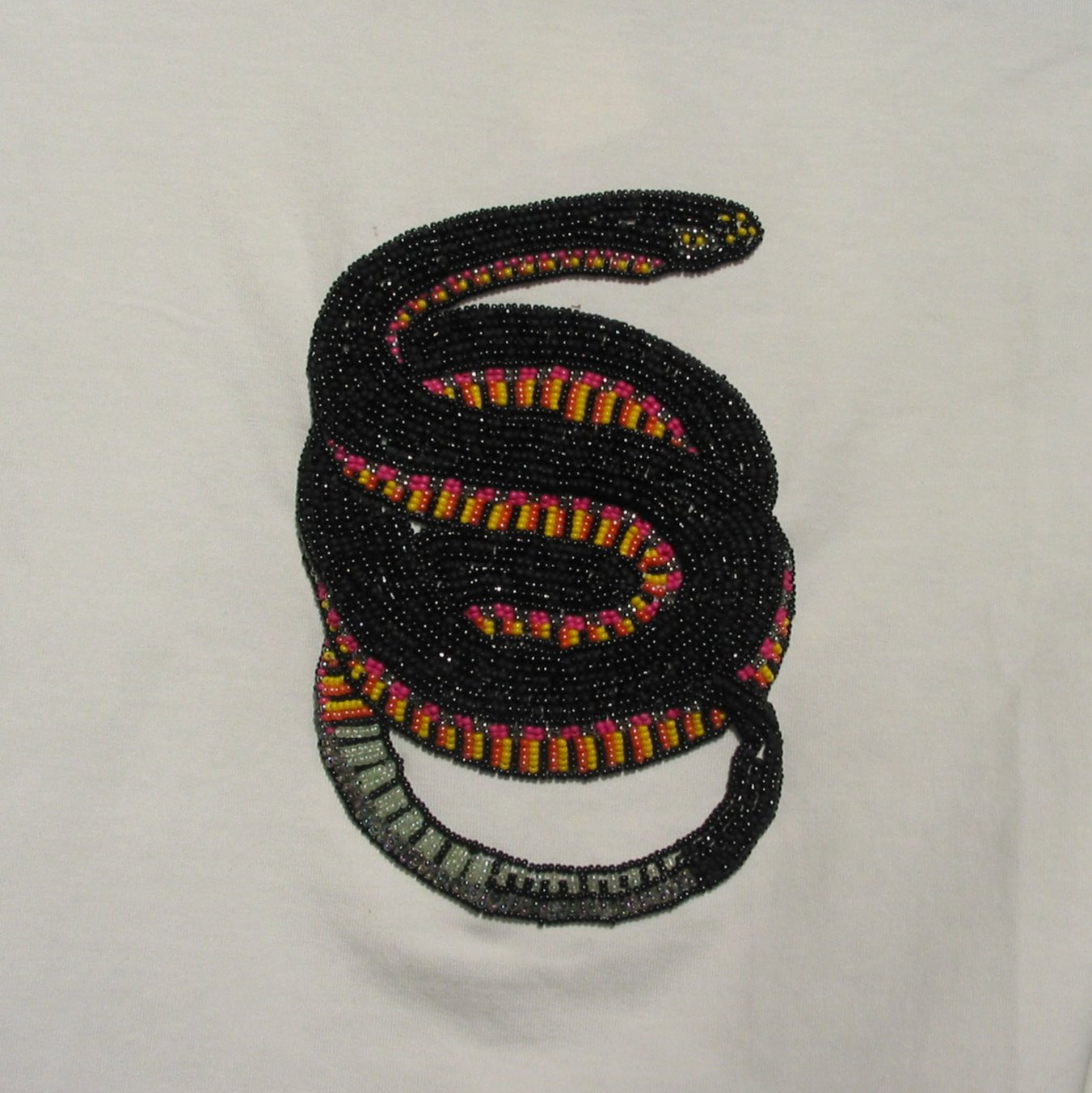 Rattler Beaded Shirt