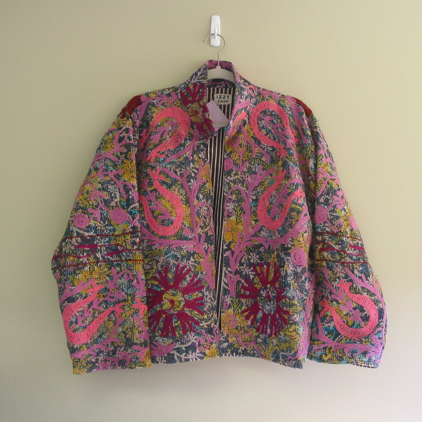 Cedar Kantha Suzani Jacket