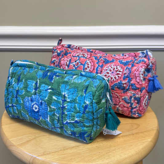 Block Printed Pouch