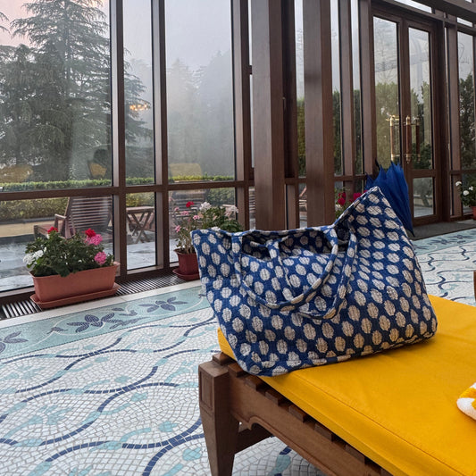 Quilted Tote Bag