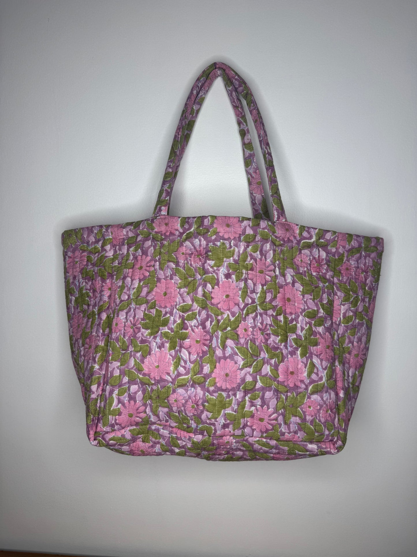 Quilted Tote Bag