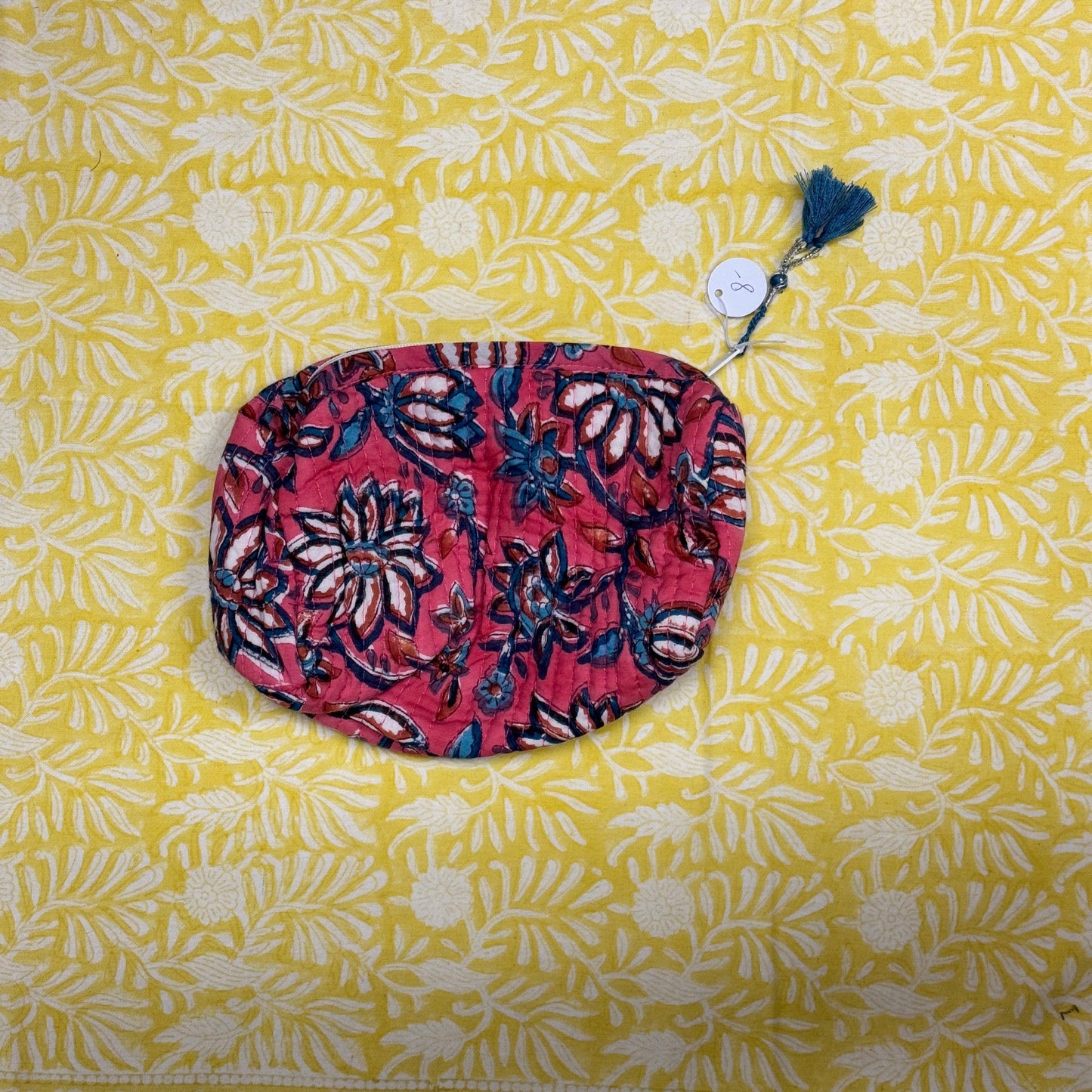 Block Printed Pouch