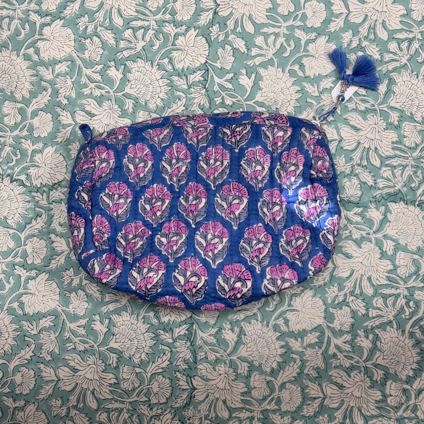 Block Printed Pouch