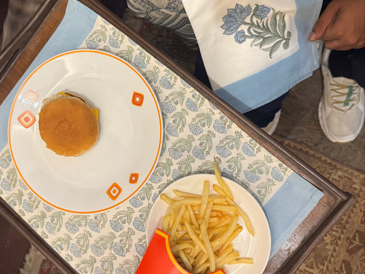 Block Print Placemat Set