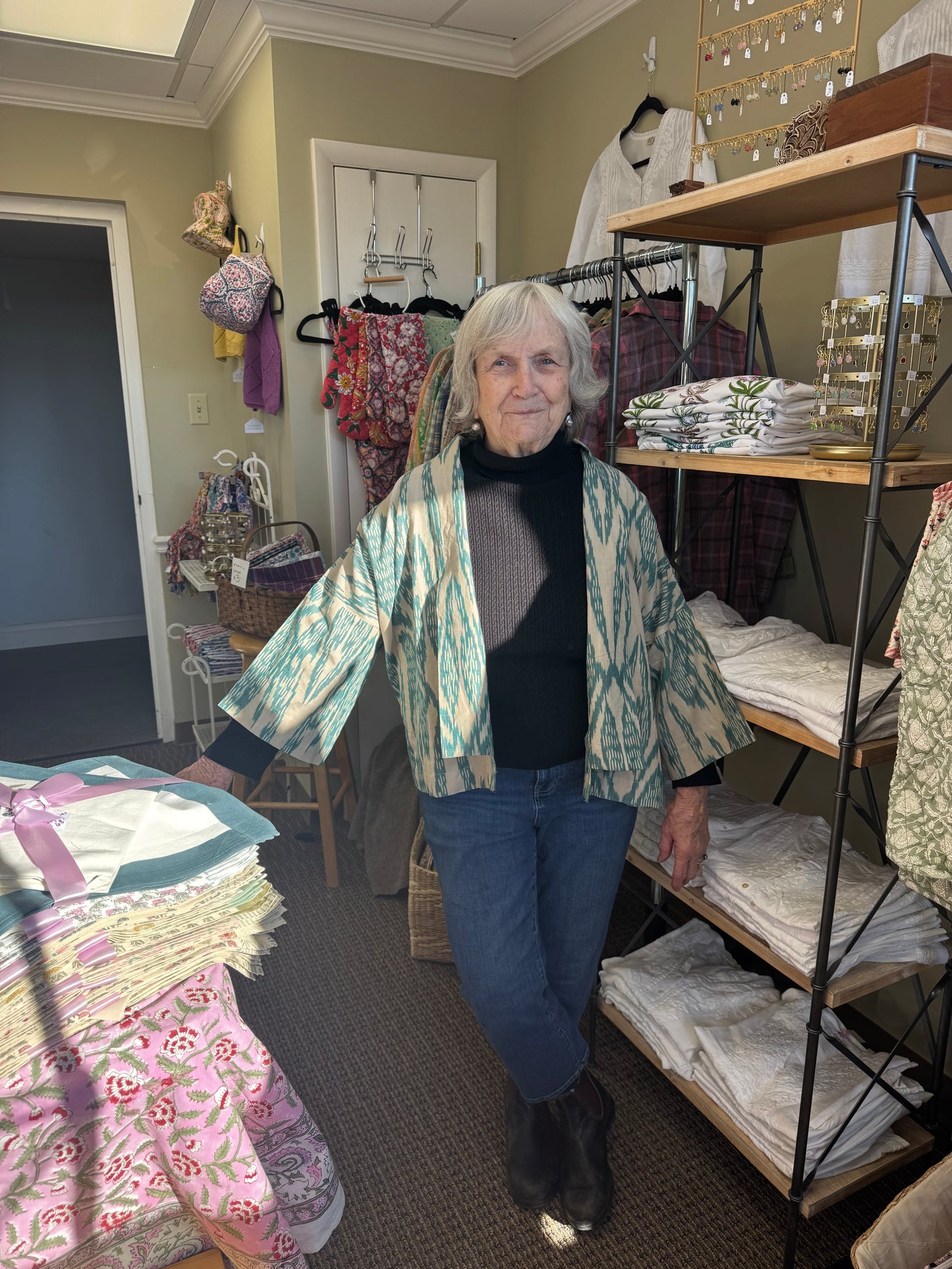 Handloom Shawl Jacket