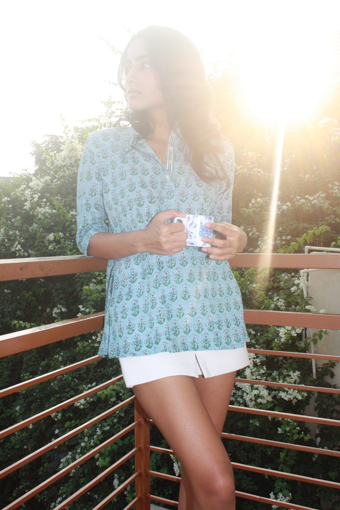 Arden Hand Block Printed Tunic