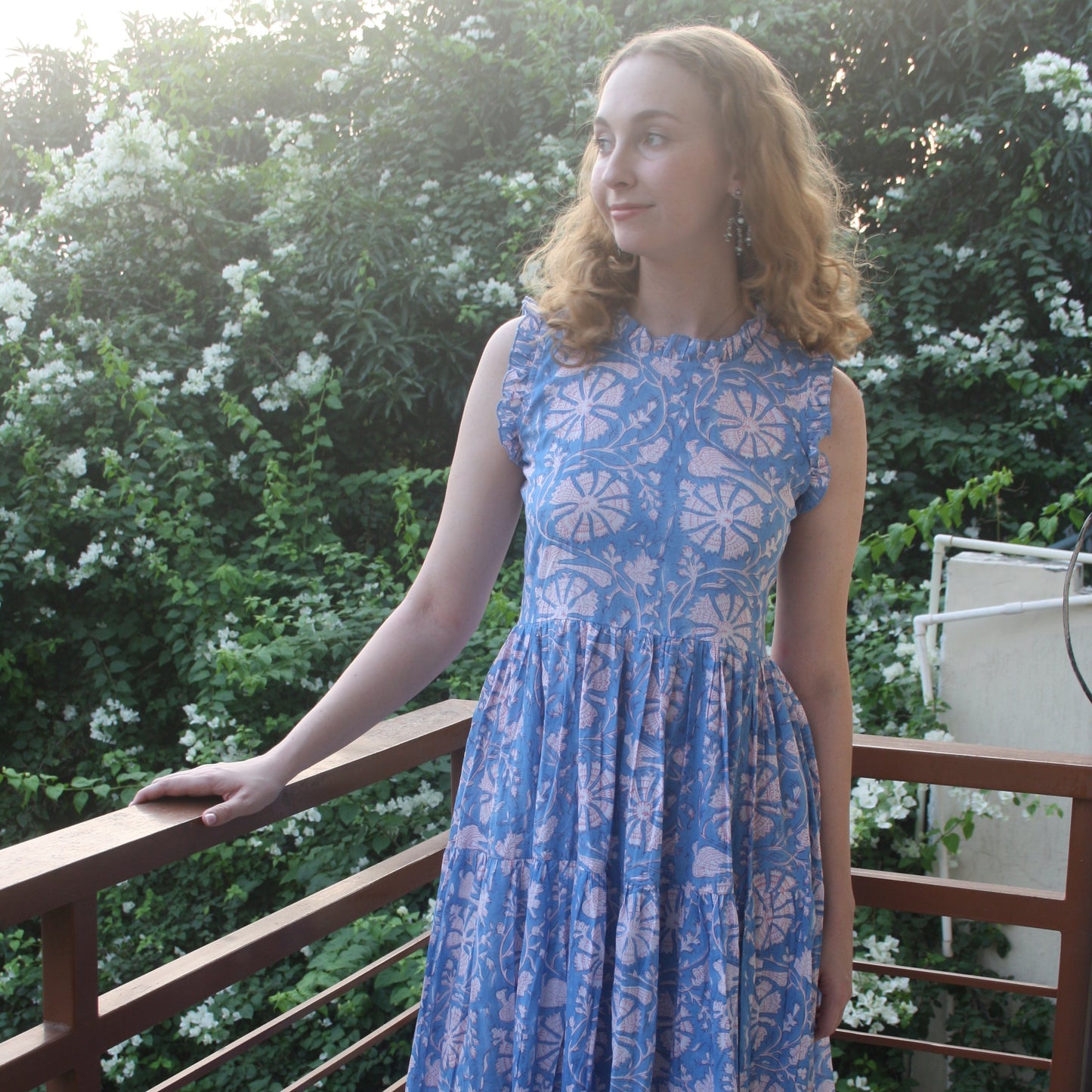 Devon Hand Block Printed Dress