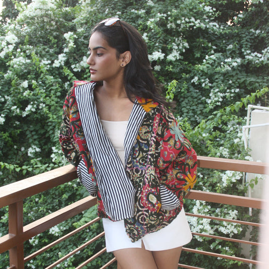 Cedar Kantha Suzani Jacket