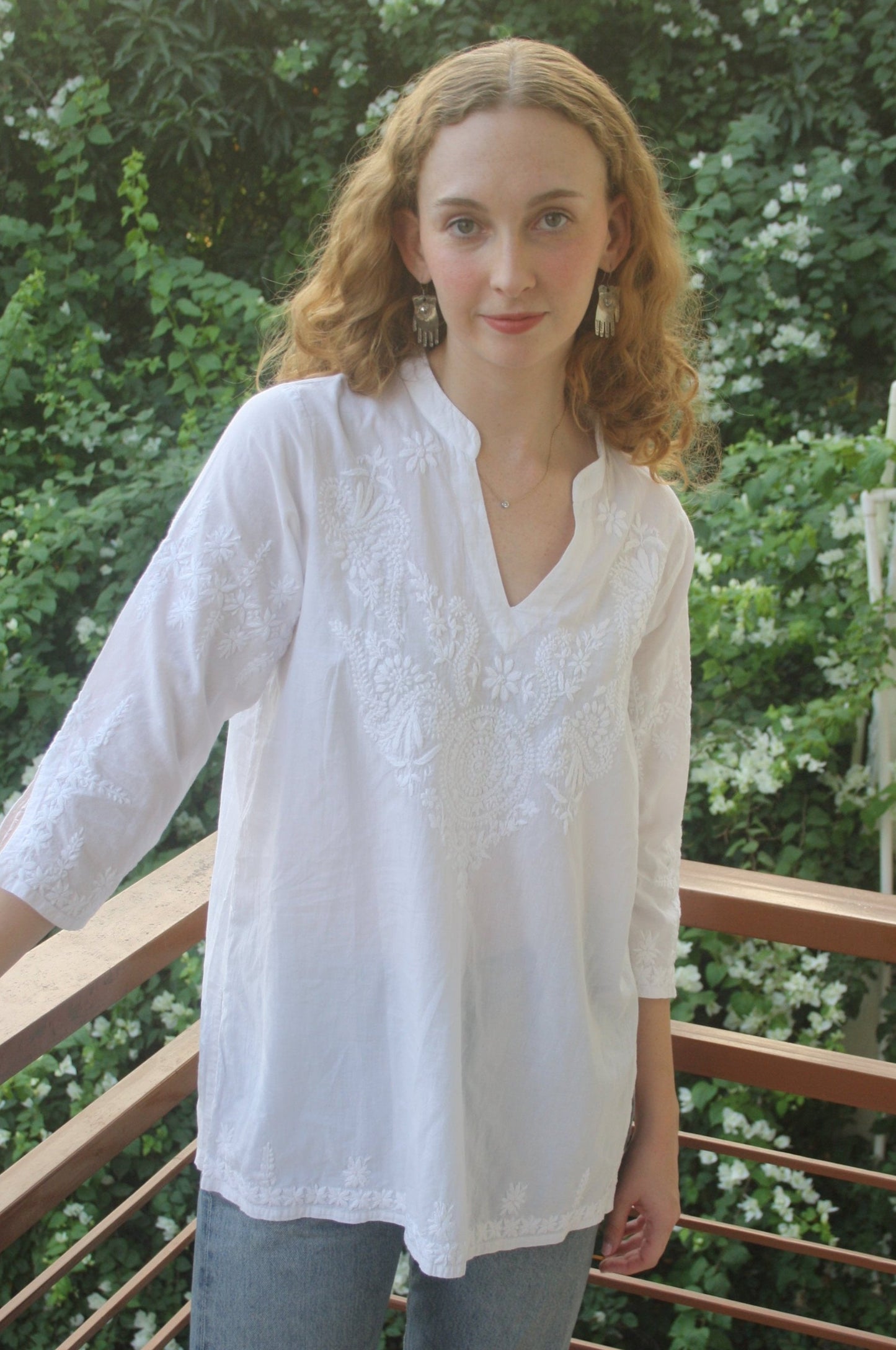 Aya Chikankari Tunic